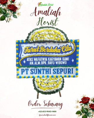 Papan Bunga Duka di Lalodati