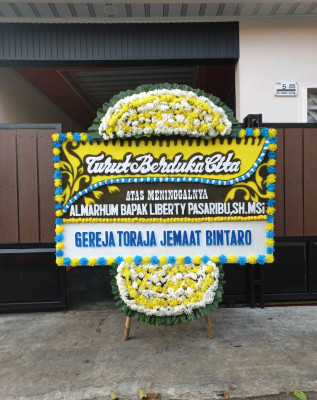 Papan Bunga Duka di Lalodati