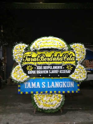 Papan Bunga Duka di Lalodati